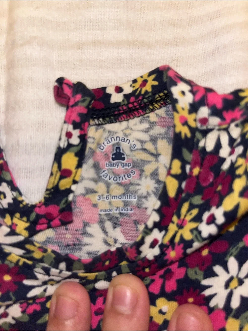 GAP girls Floral matching Set 3-6m